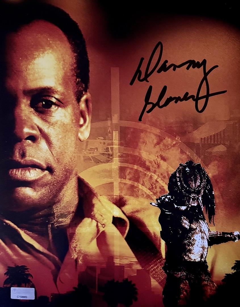 Danny Glover Signed 8x10 Photo (Predator) - Celebrity Authentics